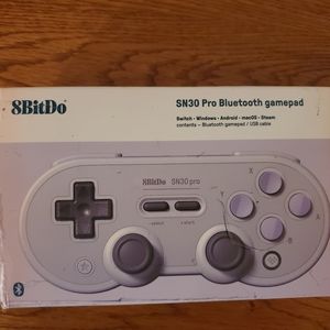 8BitDo - SN30 Pro Wireless Controller for PC, Mac, Android, and Nintendo Switch
